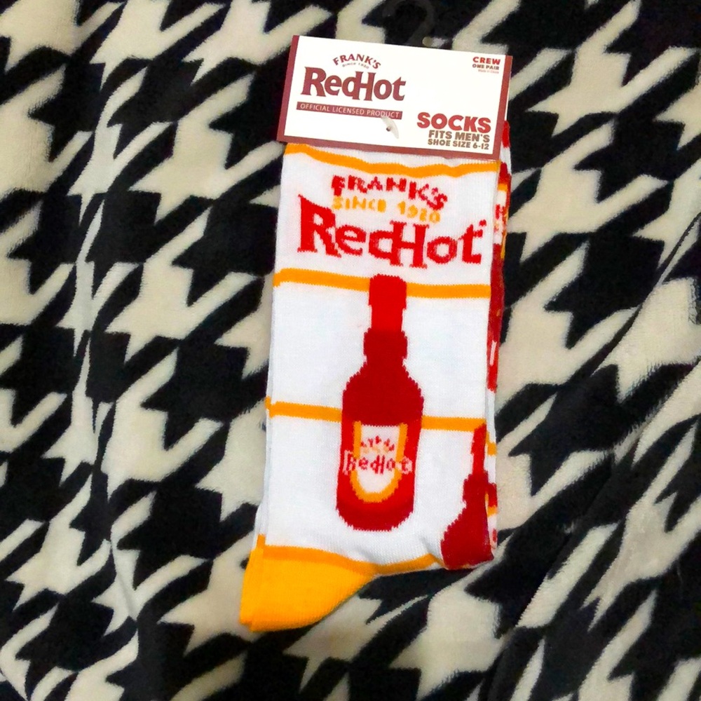 Frank’s Red Hot Novelty Socks